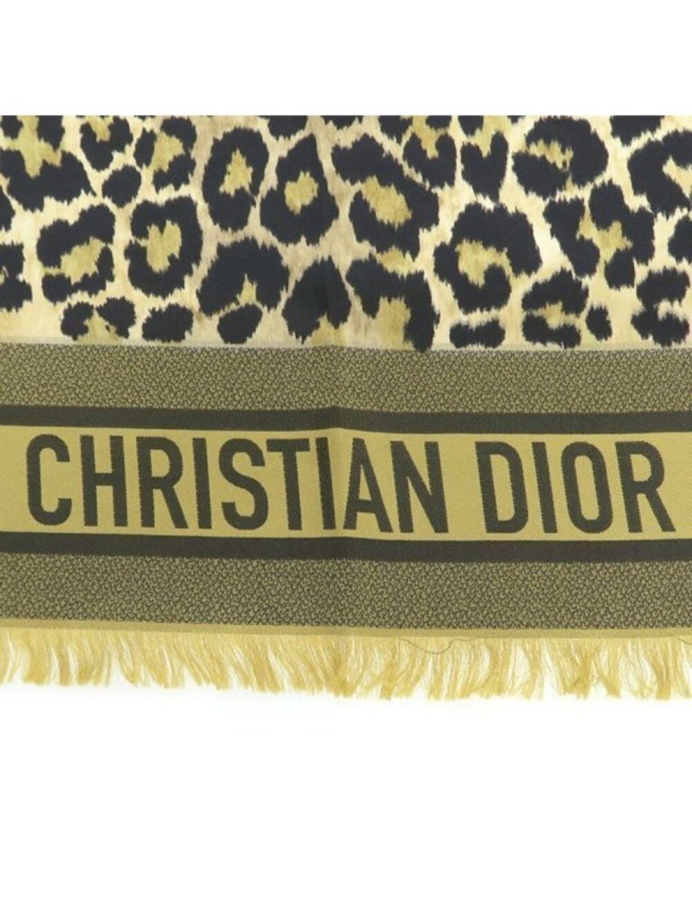 Dior Leopard Scarf Multicolor - Picture 3 of 6